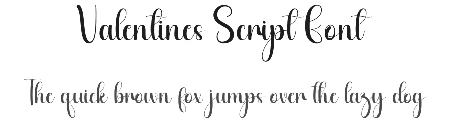 Valentines Script Font by andikastudio — Script Handwritten Font