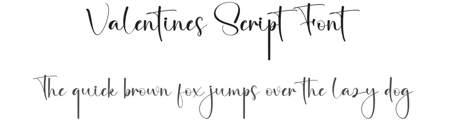 Valentines Script Font by creativeletter — Script Handwritten Font