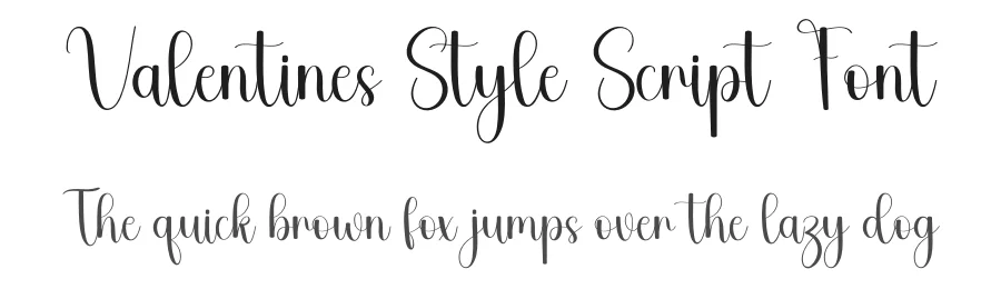 Valentines Style Script Font by freshtypeink — Script Handwritten Font