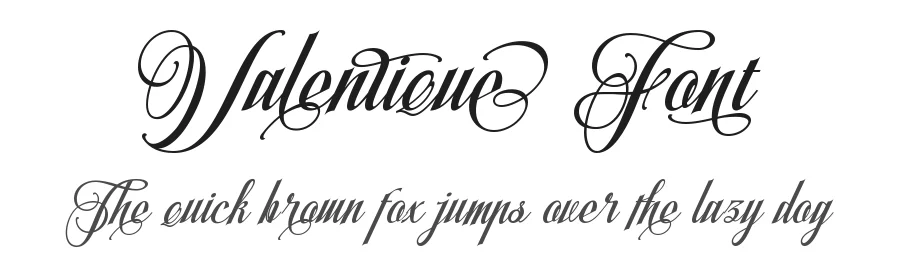 Valentique Font by letterara — Script Handwritten Font