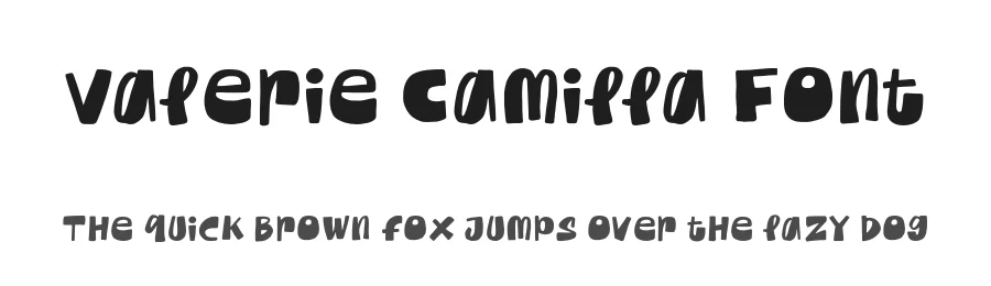 Valerie Camilla Font by grezlinestudio — Decorative Font