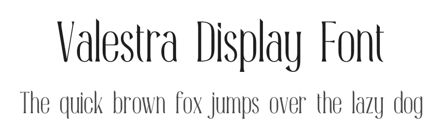 Valestra Display Font by Gracetypestudio — Display Font