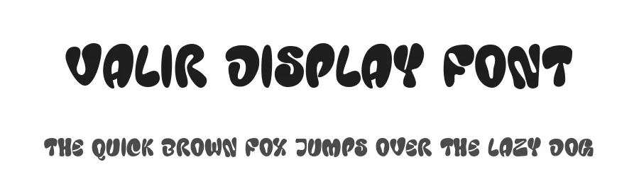 Valir Display Font by Dantype — Display Font