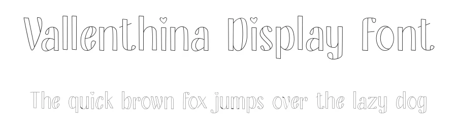 Vallenthina Display Font by hujantype — Decorative Font