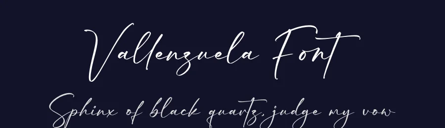Vallenzuela Font by glorytype — Script Handwritten Font — thumbnail 2