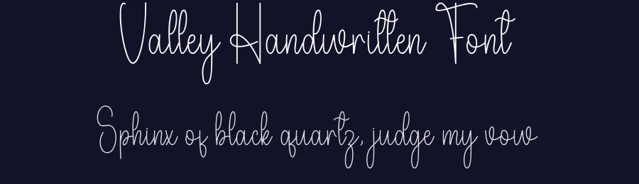 Valley Handwritten Font by andikastudio — Script Handwritten Font — thumbnail 2
