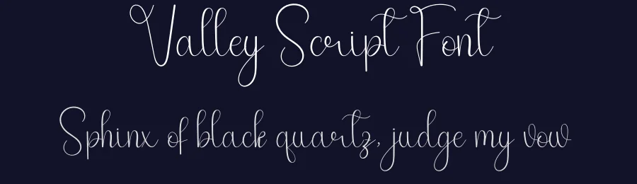 Valley Script Font by andikastudio — Script Handwritten Font — thumbnail 2