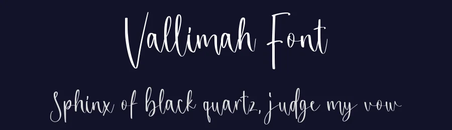 Vallimah Font by Bartama Graphic — Script Handwritten Font — thumbnail 2