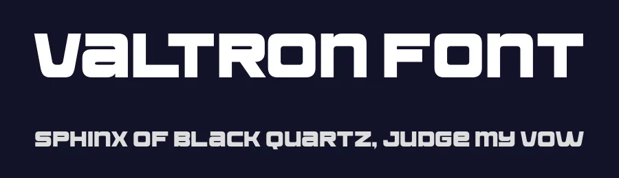Valtron Font by Artisan Themes — Sans Serif Font — thumbnail 2