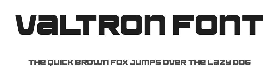 Valtron Font by Artisan Themes — Sans Serif Font