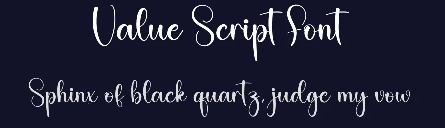 Value Script Font by creativeletter — Script Handwritten Font — thumbnail 2