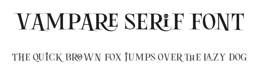 Vampare Serif Font by Objectype Studio — Serif Font