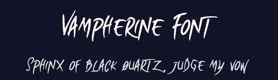 Vampherine Font by Dhabee — Script Handwritten Font — thumbnail 2