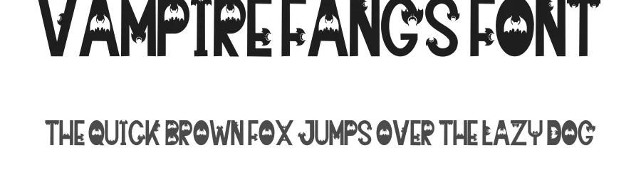 Vampire Fangs Font by Inermedia STUDIO — Display Font