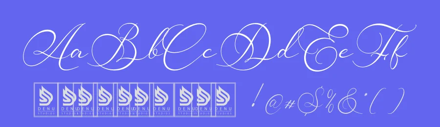 Van Marigella | Classic Calligraphy Font by Denustudios — Script Handwritten Font — thumbnail 3