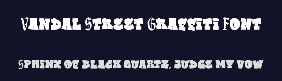 Vandal Street Graffiti Font by alit design — Display Font — thumbnail 2