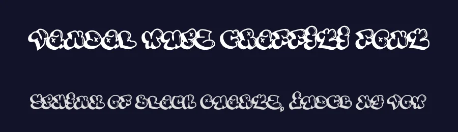 Vandal Wupz Graffiti Font by Cikareotype Studio — Display Font — thumbnail 2