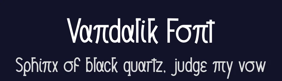 Vandalik Font by PutraCetol Studio — Display Font — thumbnail 2