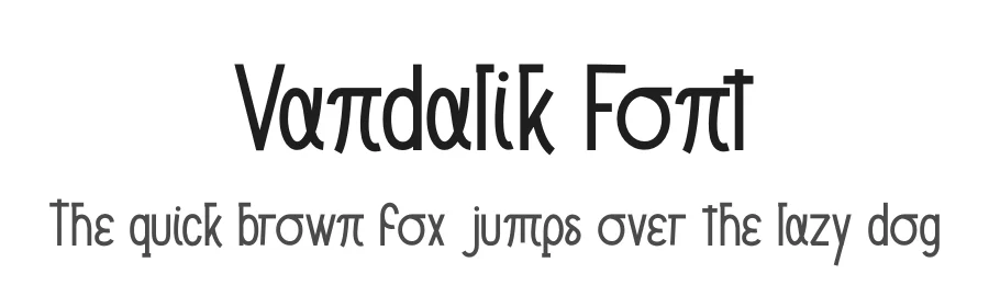 Vandalik Font by PutraCetol Studio — Display Font