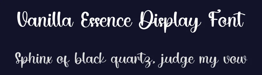 Vanilla Essence Display Font by inermediaSTUDIO — Script Handwritten Font — thumbnail 2