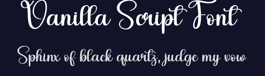 Vanilla Script Font by creativeletter — Script Handwritten Font — thumbnail 2