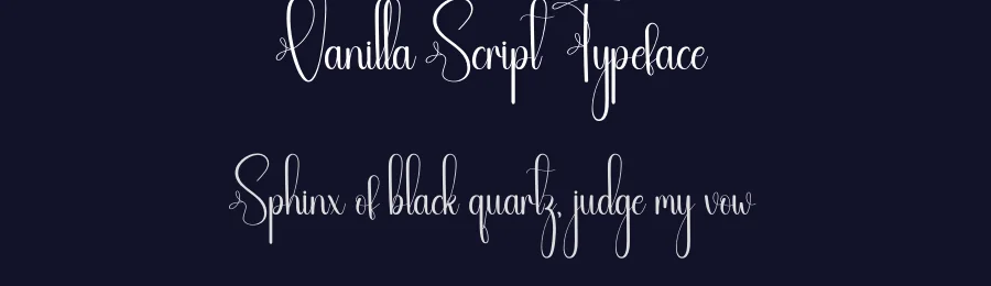 Vanilla Script Typeface by creativeletter — Script Handwritten Font — thumbnail 2