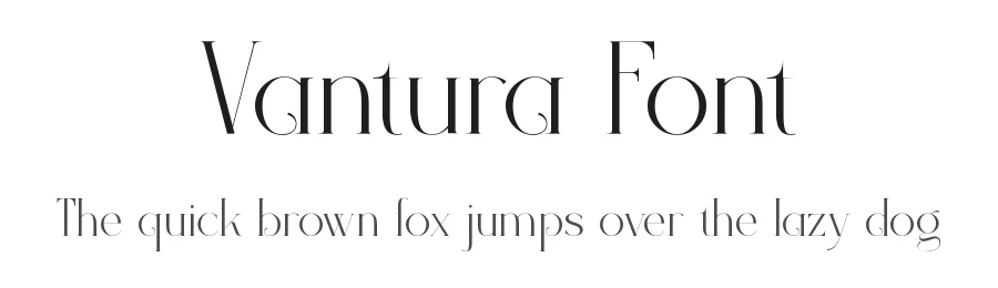 Vantura Font by Rautan Studio — Serif Font