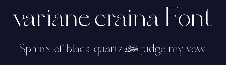 Variane Craina Font by VinType — Display Font — thumbnail 2