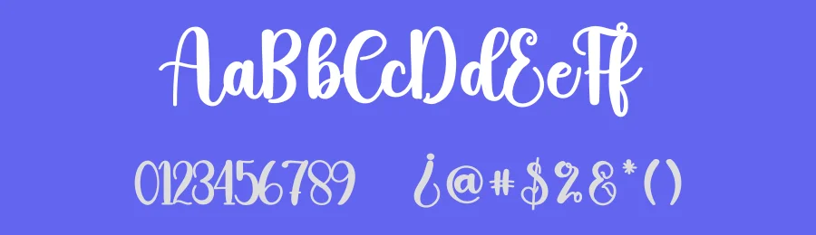 Variation Font by freshtypeink — Script Handwritten Font — thumbnail 3