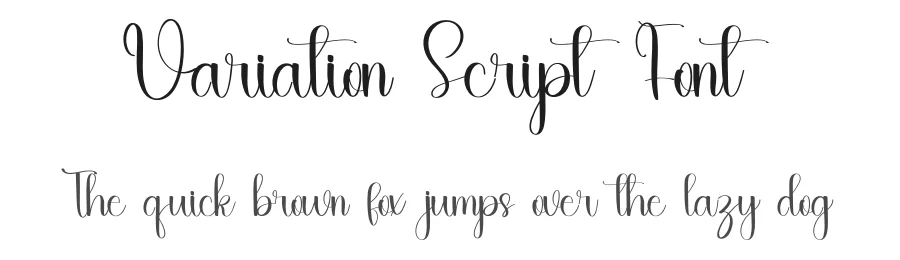 Variation Script Font by inermediaSTUDIO — Script Handwritten Font