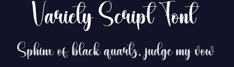 Variety Script Font by creativeletter — Script Handwritten Font — thumbnail 2
