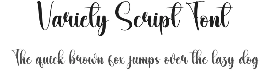 Variety Script Font by creativeletter — Script Handwritten Font