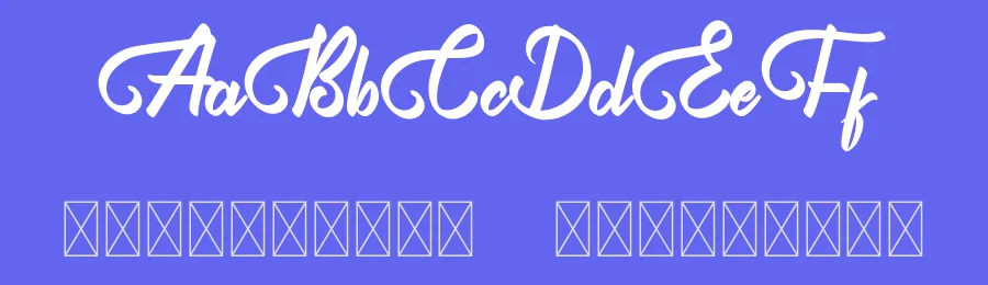 Varigation Calligraphy Font by CalligraphyFonts.net — Script Handwritten Font — thumbnail 3