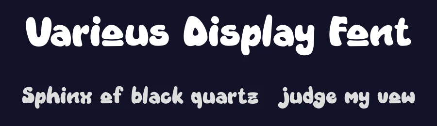 Various Display Font by Dharmas Studio — Decorative Font — thumbnail 2