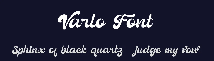 Varlo Font by pandekastudio — Script Handwritten Font — thumbnail 2