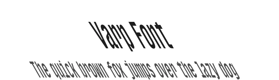 Varp Font by Kobuzan — Display Font