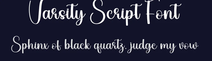Varsity Script Font by andikastudio — Script Handwritten Font — thumbnail 2
