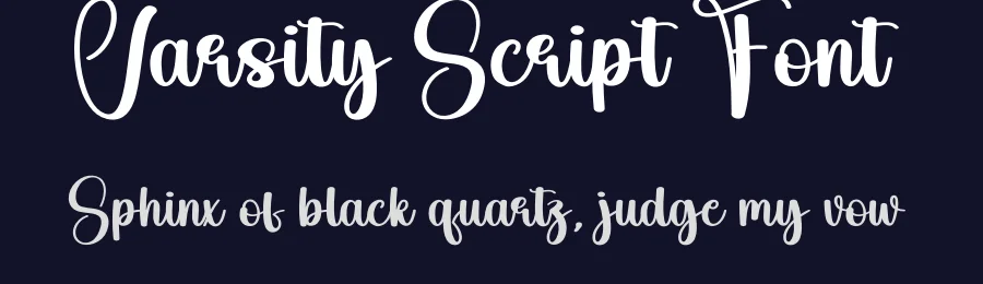 Varsity Script Font by andikastudio — Script Handwritten Font — thumbnail 2