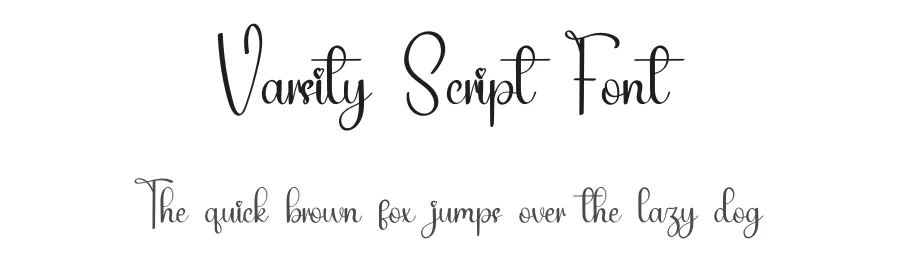 Varsity Script Font by inermediaSTUDIO — Script Handwritten Font