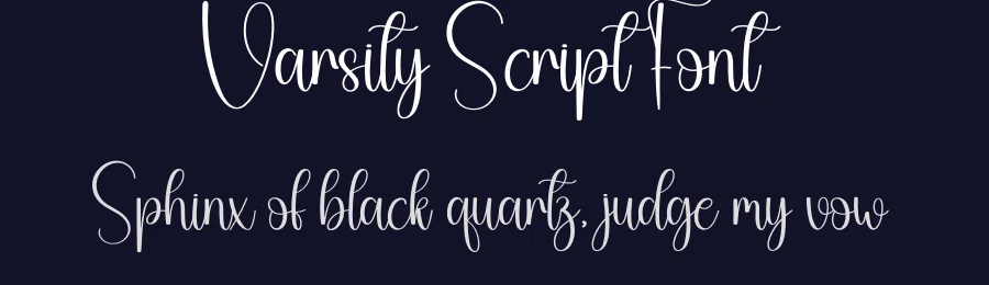 Varsity Script Font by andikastudio — Script Handwritten Font — thumbnail 2