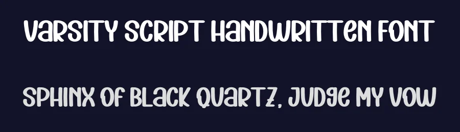 Varsity Script Handwritten Font by inermediaSTUDIO — Display Font — thumbnail 2