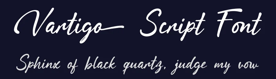 Vartigo Script Font by Khurasan — Script Handwritten Font — thumbnail 2