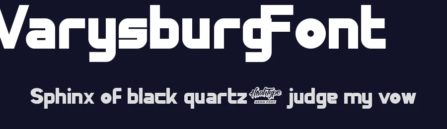 Varysburg Font by noahtype — Sans Serif Font — thumbnail 2