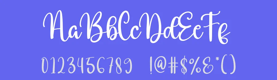 Vase Sunflower Font by creativeletter — Script Handwritten Font — thumbnail 3