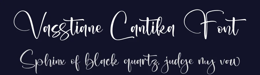 Vasstiane Cantika Font by letterfabric — Script Handwritten Font — thumbnail 2