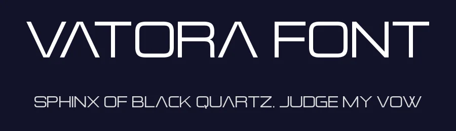 Vatora Font by Funtype — Display Font — thumbnail 2