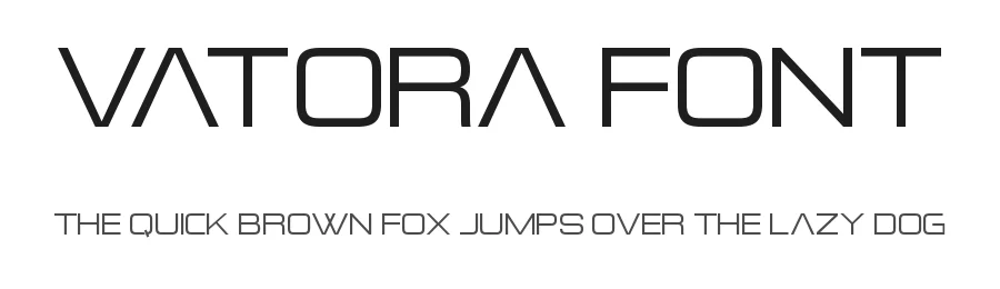 Vatora Font by Funtype — Display Font