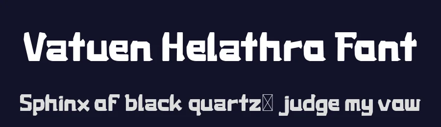 Vatuen Helathro Font by productype — Decorative Font — thumbnail 2
