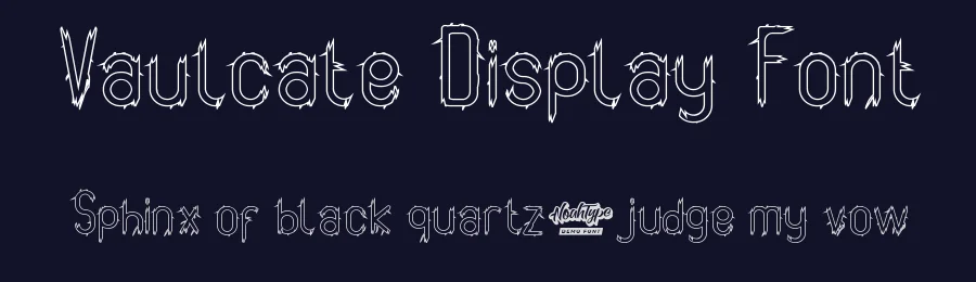 Vaulcate Display Font by noahtype — Decorative Font — thumbnail 2