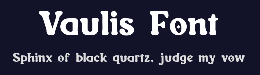 Vaulis Font by Creatifont Studios — Display Font — thumbnail 2